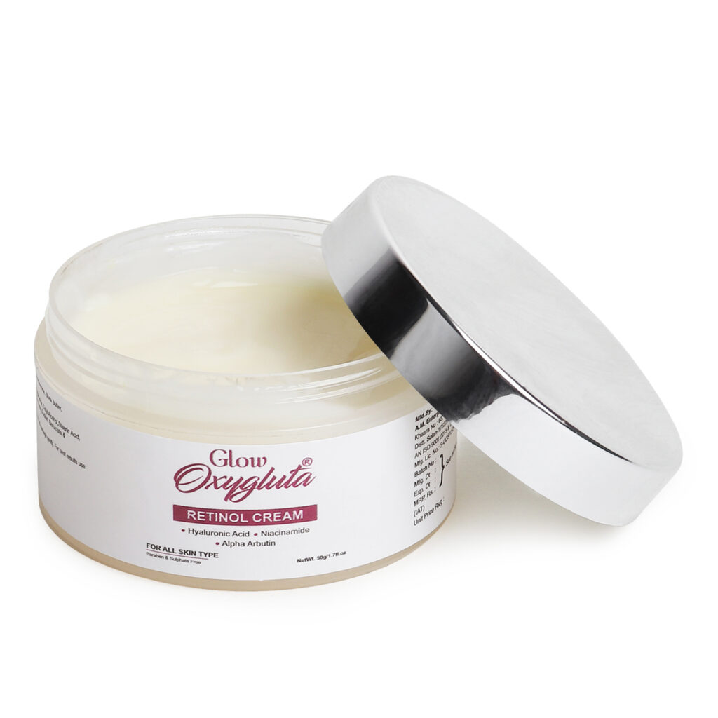 Glow Oxygluta Anti Aging Retinol Cream | Retinol Night Cream