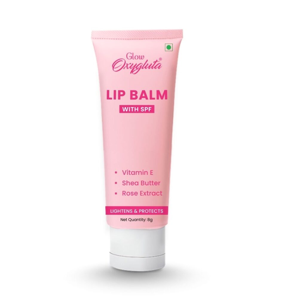 Glow Oxygluta Lip Balm With SPF - Best Lip Balm for lip hydration