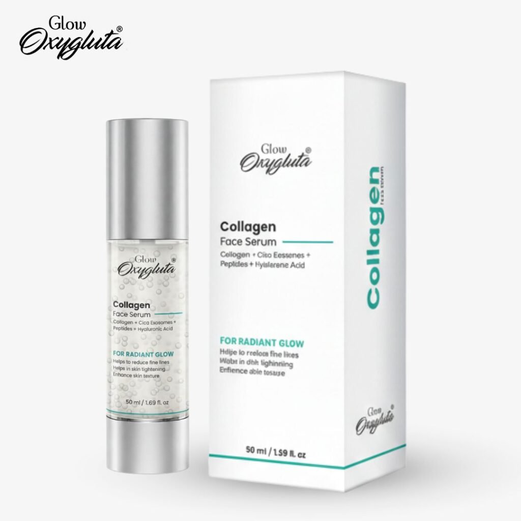Glow Oxygluta Collagen Peptide Face Face Serum