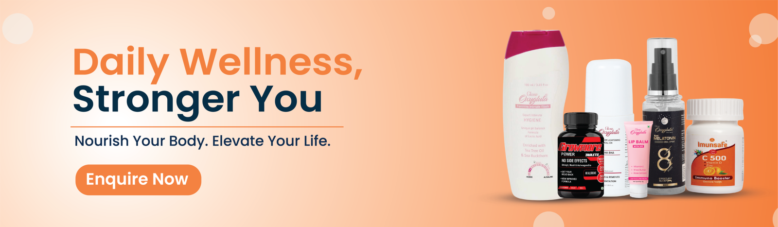 Glow Oxygluta wellness products - Best derma Company in india