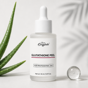 Glow Oxygluta Glutathione Peel is a professional-use skin brightening and exfoliating peel designed to refresh the appearance of dull, uneven, and tired-looking skin.